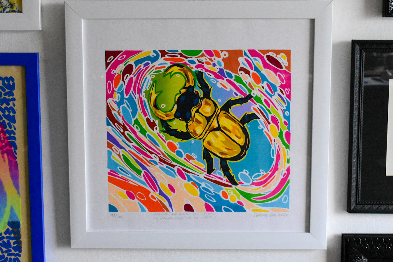 Primera impresión del cajón de prendedores de mi madre