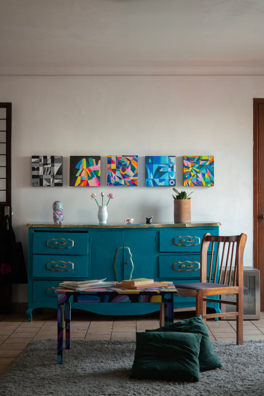 “Fragmentos de un jardín interior”