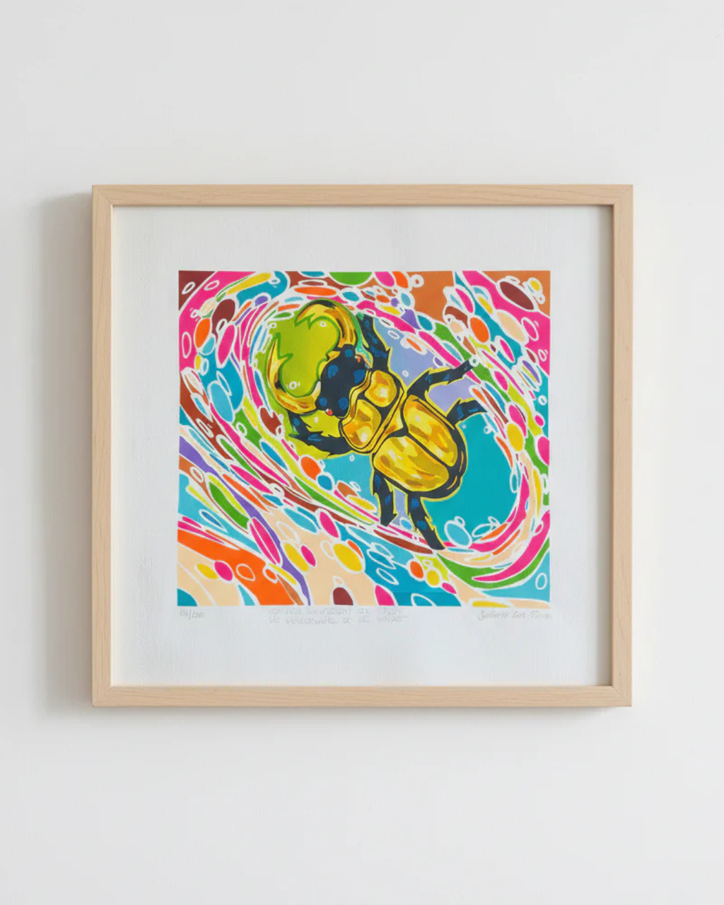 Primera impresión del cajón de prendedores de mi madre