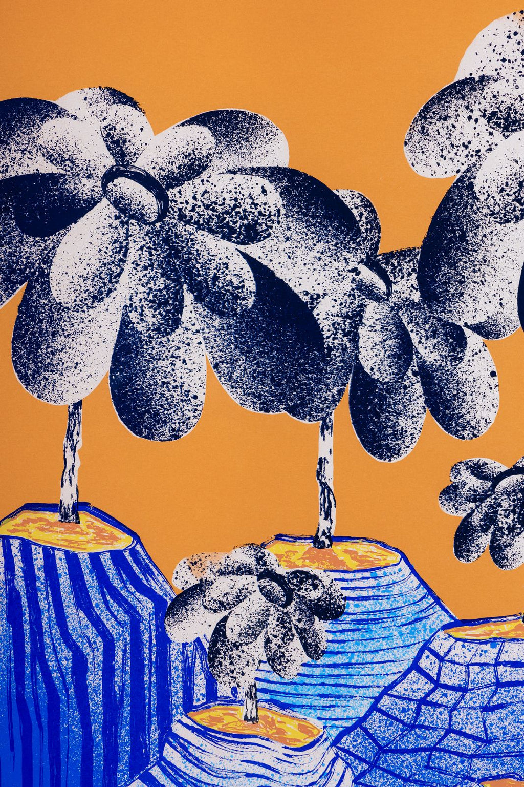 "Montañas de flores"